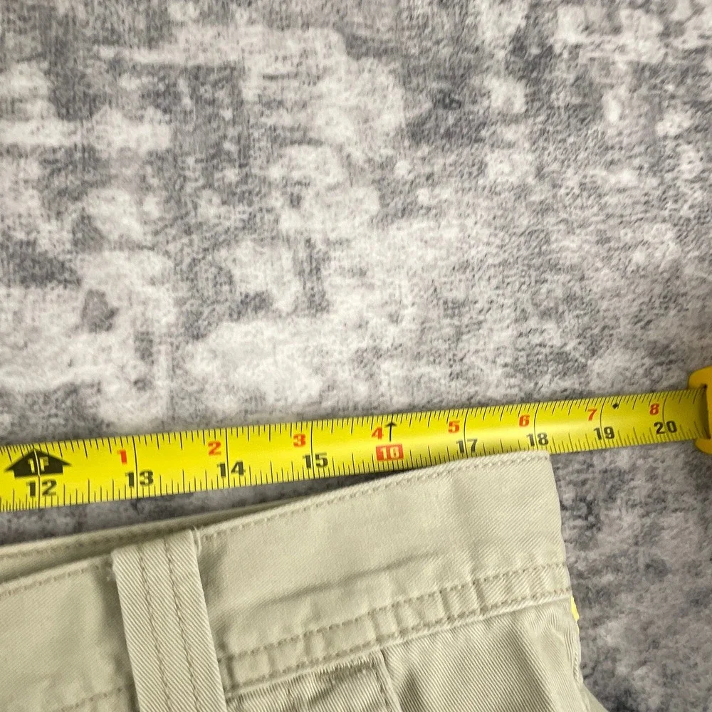 Levi Strauss Mens 36 Cargo Shorts Solid Khaki Workwear‎ Utility Cotton Classic